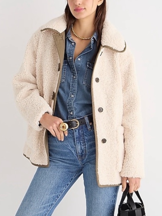 J. Crew Jackets & Blazers - J. Crew Sherpa Teddy Coat